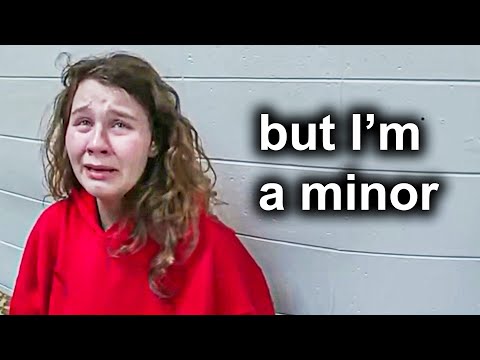 When Entitled Teens Realize They've Been Arrested