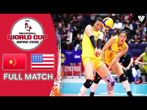 China 🆚 USA - Full Match | Women&rsquo;s Volleyball World Cup 2019