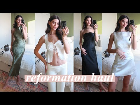 Spring Fashion Inspo: Reformation Try-On Haul! ✨