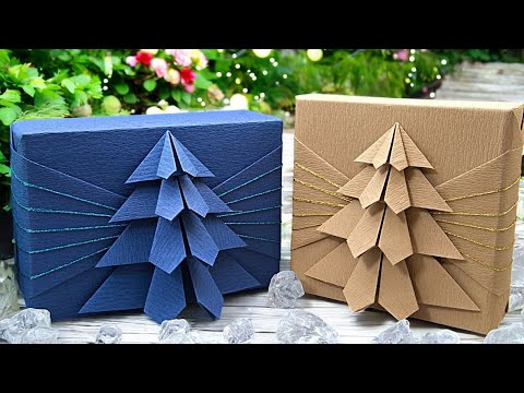 Christmas Gift Wrapping Ideas (tutorial) | I.Sasaki Original