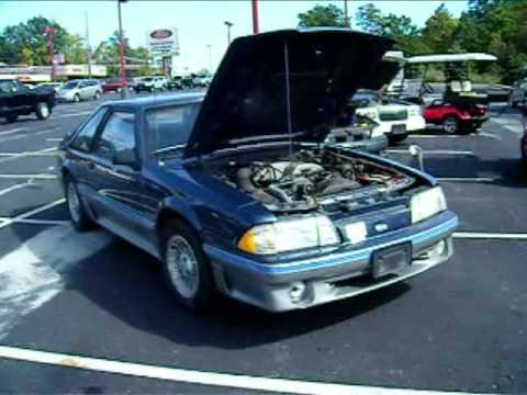 1987 Ford Mustang GT  cash for clunker engine lock up