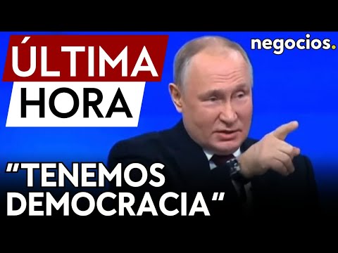 &Uacute;LTIMA HORA | Incidente con Putin: &ldquo;&iquest;Veis?, tenemos democracia, d&eacute;jenle preguntar lo que quiere&rdquo;