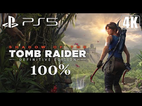 Shadow of the Tomb Raider: Definitive Edition - Full Game 100% Longplay Walkthrough 4K 60FPS