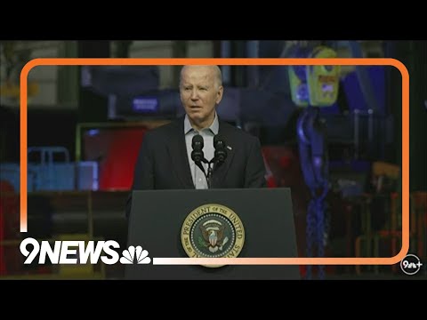 President Biden delivers remarks at CS Wind plant in Pueblo