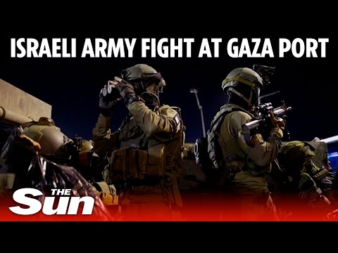 Israel Hamas War: Israeli soldiers launch assault at Gaza's Port