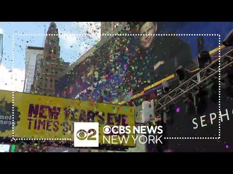 New Year's Eve confetti tested in Times Square