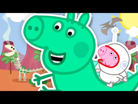 George Becomes A Dinosaur!!! 🐷 🦖 Peppa Pig Official Channel Family Kids Cartoons