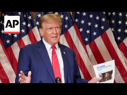 Trump speaks about his New York civil fraud trial