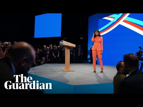 Rishi Sunak's wife 'gatecrashes' Conservative conference as she introduces his speech