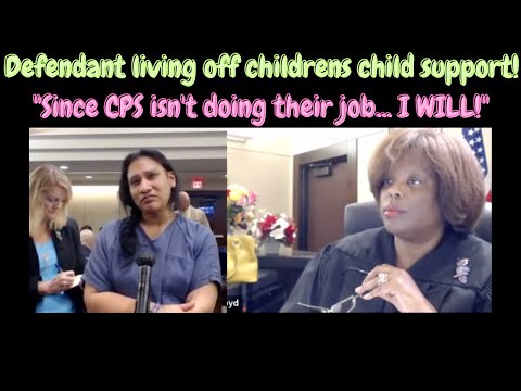 Judge Boyd &quot;Since CPS isn't doing their job... I WILL!&quot; Mom living off child support! 