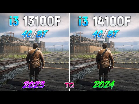 Core i3 14100F vs Core i3 13100F - Test in 8 Games