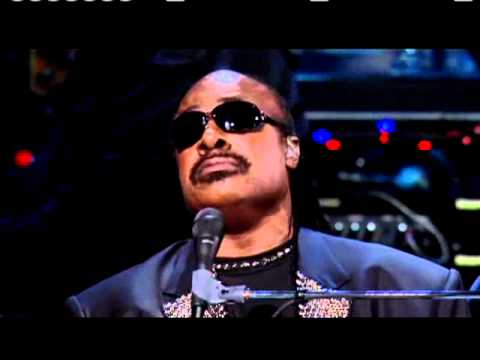 Stevie Wonder and John Legend perform &quot;The Way You Make Me Feel&quot; at the 25th Anniversary Concert