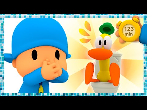 🚽 POCOYO E NINA - Aprendendo A Ir Ao Banheiro Sozinho [123 min] DESENHOS ANIMADOS para crian&ccedil;as