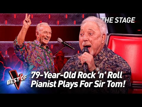 Stan Urban sings &amp;lsquo;Little Queenie&amp;rsquo; &amp;amp; 'Great Balls Of Fire' with Sir Tom | The Voice Stage #83