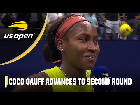 'SLOW' 😅 Coco Gauff jokes about pace-of-play drama after defeating Laura Siegemund | 2023 US Open