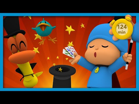 🧙&zwj;♂️ POCOYO E NINA - O grande mago [124 minutos] | DESENHOS ANIMADOS para crian&ccedil;as