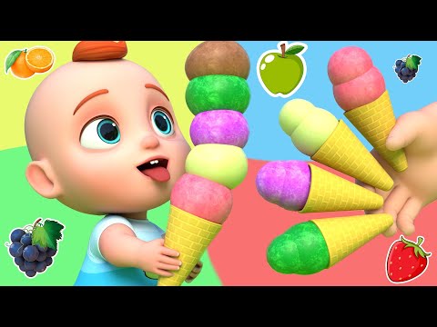 This Is Ice Cream Song + More Baby Songs | Boo Kids Songs &amp; Nursery Rhymes