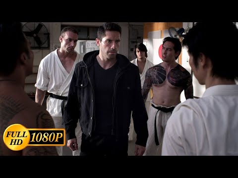 Scott Adkins defeats all karate fighters at once  / Ninja: Shadow of a Tear (2013)