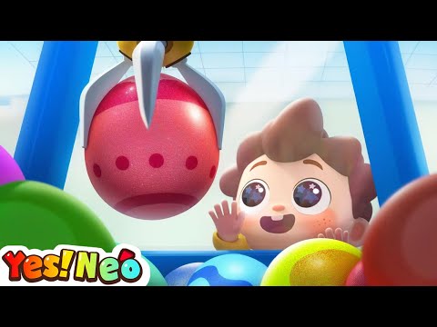 Neo Loves Surprise Egg Vending Machine! | Vehicles Song | Kids Songs | Starhat Neo | Yes! Neo