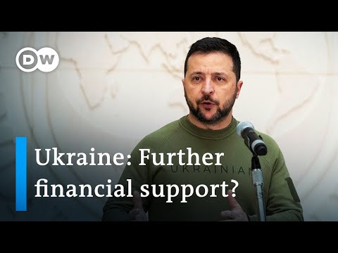 Ukraine fears for financial support from the EU and the USA | DW News