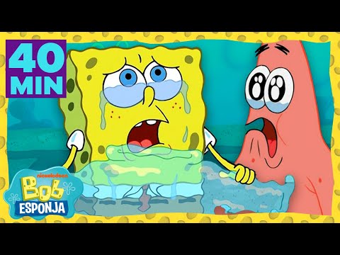 Los momentos m&aacute;s tristes de Bob Esponja durante 40 minutos. | Bob Esponja en Espa&ntilde;ol