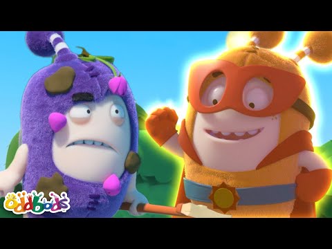 Super Slick! | Oddbods Cartoons | Funny Cartoons For Kids