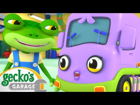 Gecko Mends Mummy Truck | Gecko's Garage | Trucks For Children | Cartoons For Kids