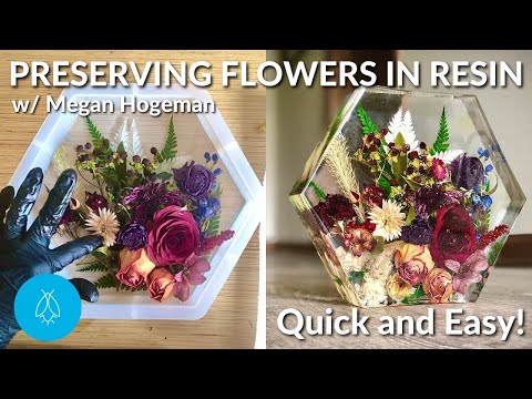 Preserving Flowers In Epoxy Resin - Easy DIY Guide