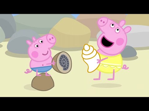 Peppa Pig Full Episodes | Rock Pools | Cartoons for Children