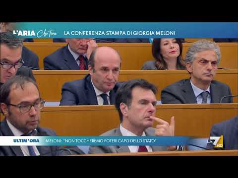 Premierato, Meloni: &quot;Non tocchiamo poteri del Presidente della Repubblica&quot;. E sul referendum: ...