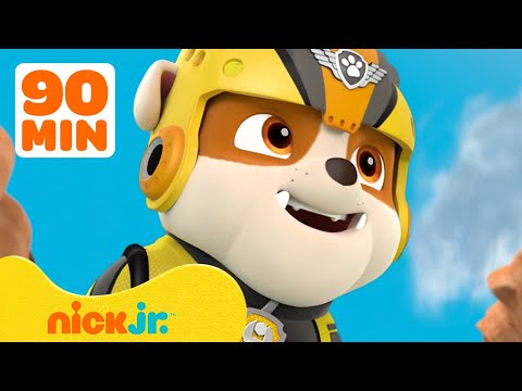 Rubble's Best Rescues From PAW Patrol Season 3! | 90 Minute Compilation | Rubble &amp;amp; Crew