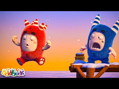 水に・おちる 👾  Oddbods 日本語  👾 オッドボッズ 👾 子供向けアニメ