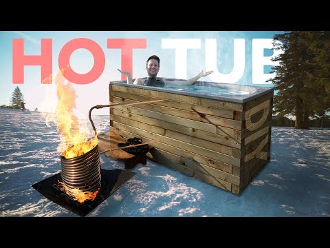 DIY HOT TUB f&uuml;r 450 Euro in 3 Stunden selbst gebaut