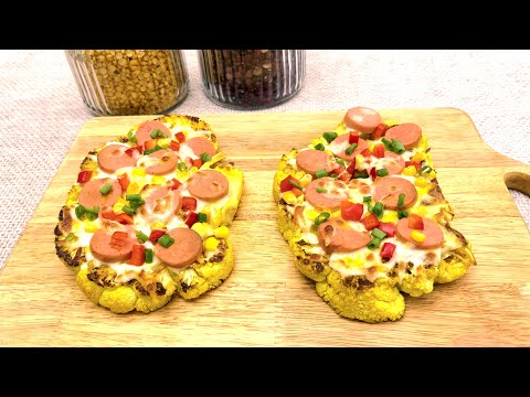 Cauliflower pizza !! 🍕