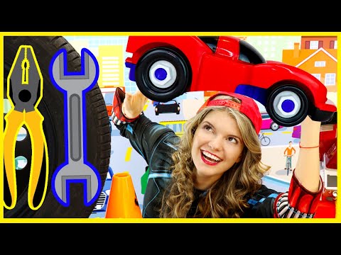 Car Repair Video for Kids | Learn Tools for Kids | Learning Videos for Toddlers with Speedie DiDi