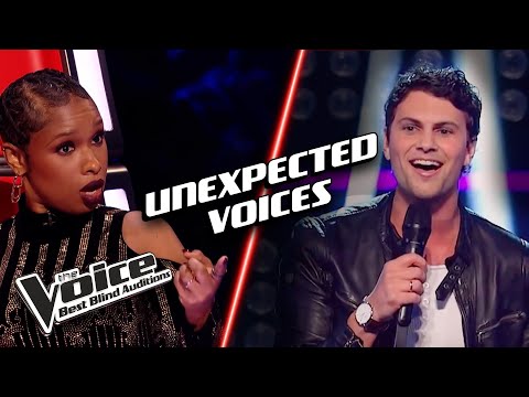 SURPRISING VOICES in the Blind Auditions | The Voice Best Blind Auditions