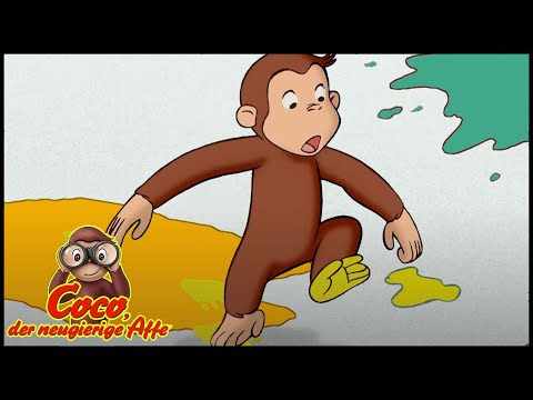 Coco der Neugierige Affe | Handbemalung | Cartoons f&uuml;r Kinder