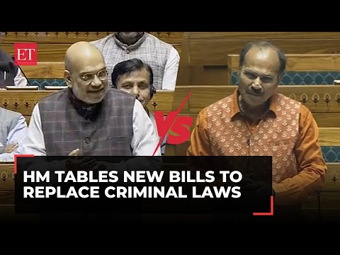 Amit Shah, Adhir Ranjan's fiery exchange in LS over amended Criminal law bills