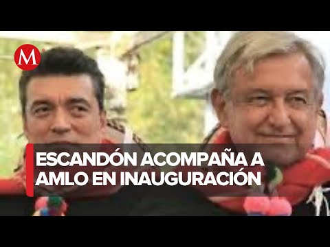 Rutilio Escand&oacute;n reconoce esfuerzos de AMLO en la Inauguraci&oacute;n del Tren Interoce&aacute;nico