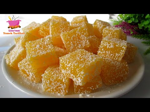 &quot;Turkish delight&quot;. The recipe is an extremely famous Turkish dish. Only 3 ingredients..