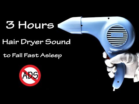 Hair Dryer Sound 103 | 3 Hours Long Extended Version