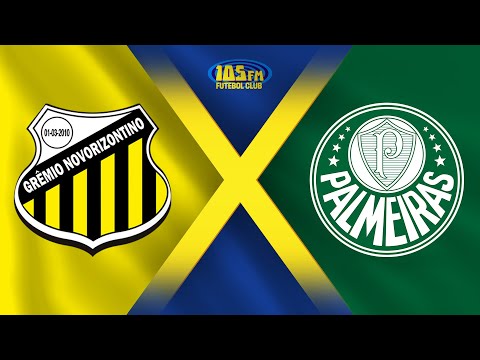 NOVORIZONTINO X PALMEIRAS | AO VIVO | CAMPEONATO PAULISTA