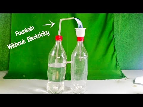 How to Make Automatic water fountain without Electricity || Science Experiments 