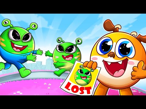 Baby Helps Aliens Find Daddy 👽 Funny Baby Alien Song 🛸 | DooDoo &amp; Friends - Kids Songs