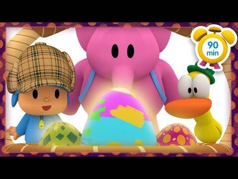 🐰 POCOYO in ENGLISH - Easter Eggs Surprise [ 90 min ] | Full Episodes | VIDEOS &amp; CARTOONS for KIDS