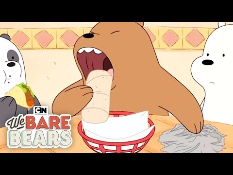 The Burrito Challenge | We Bare Bears | Cartoon Network