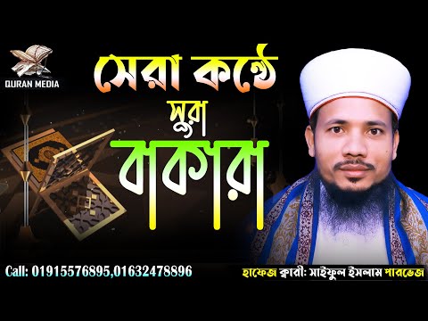 সূরা বাকারা রেডিও সুরে তেলাওয়াত ক্বারী সাইফুল ইসলাম পারভেজ Quri Saiful Islam Surah Baqarah