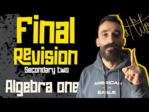 Final revision pure math | sec2 | algebra 1 | first term