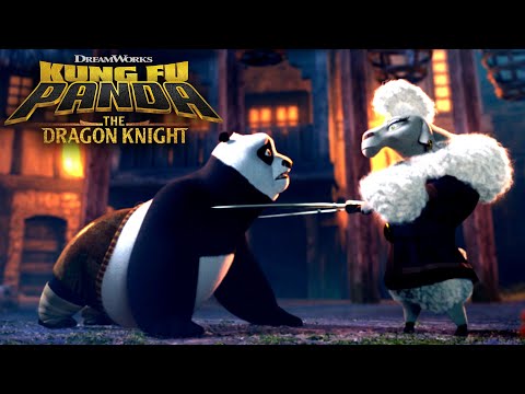 Po Faces Off With Forouzan the Pirate Queen | KUNG FU PANDA THE DRAGON KNIGHT | Netflix