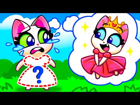 🎀 Barbie Color Challenge 💖 Where Is My Color? Stories For Kids by Purr-Purr😻